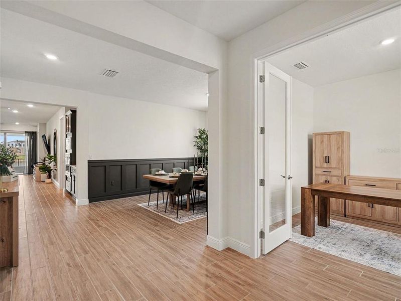 Furnished interior view inside a new home in Seaire, Parrish (Image 12).