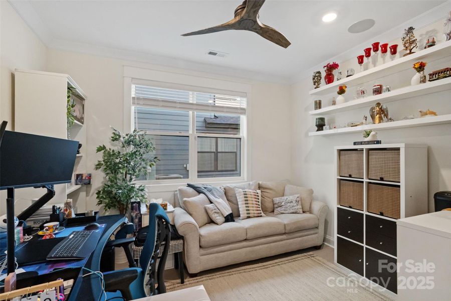 Furnished interior view inside a new home in Windell Woods, Tega Cay (Image 26).