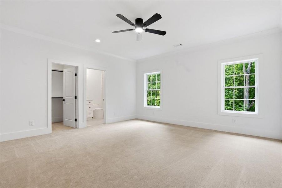 Spacious, unfurnished interior of a new home in , Marietta (Image 21).