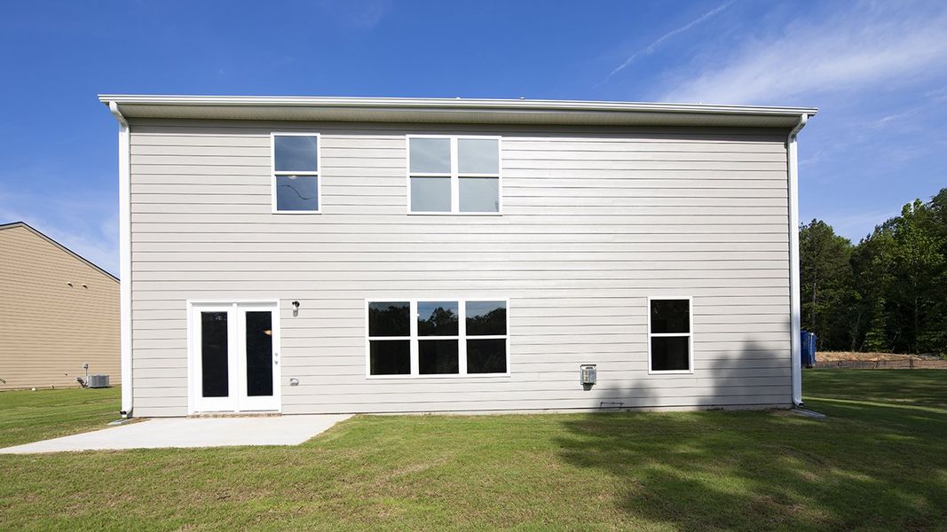 Representative exterior photo of a completed home built from the Halton by D.R. Horton in Highland Hills, Graniteville, SC (Image 20).