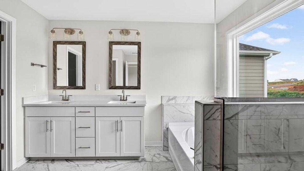 Furnished interior view inside a new home in Sycamore Cove, Woodruff (Image 12).