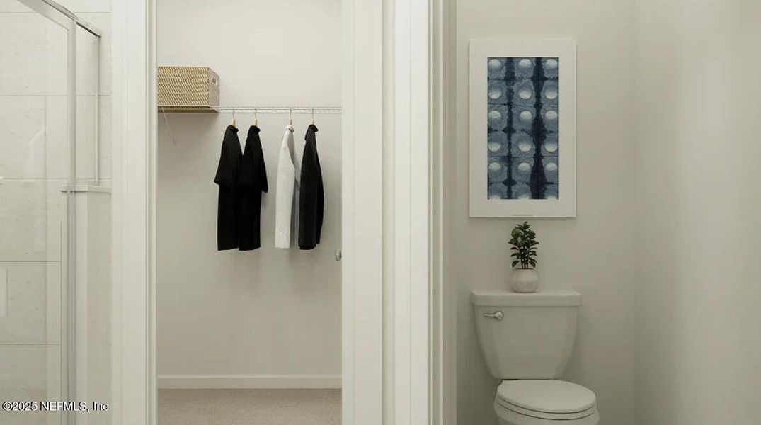 Furnished interior view inside a new home in Tributary: Tributary Royal Collection, Yulee (Image 17).