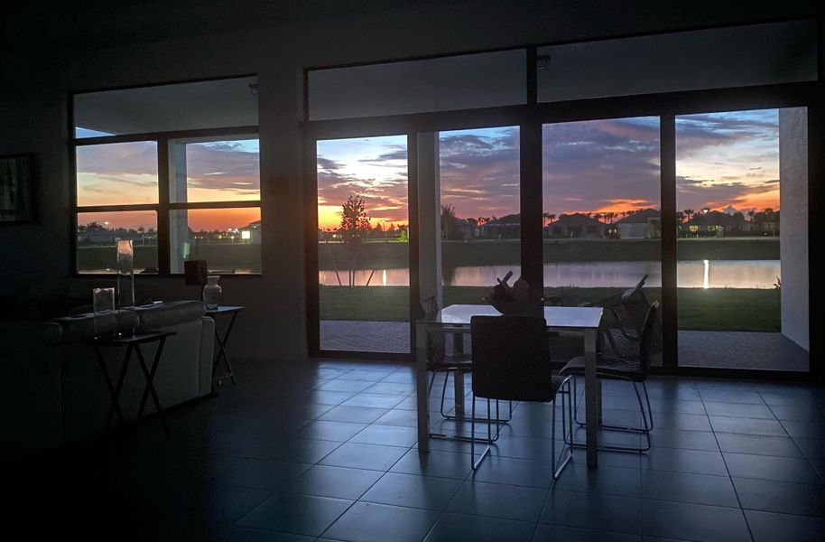 Great Room Sunset