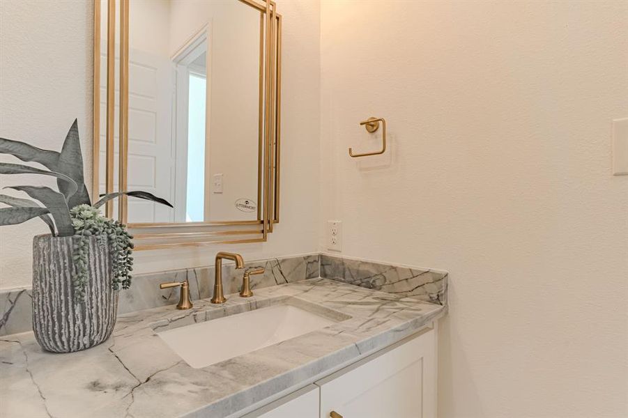 Close-up of interior finishes inside a home in , Aledo (Image 19).