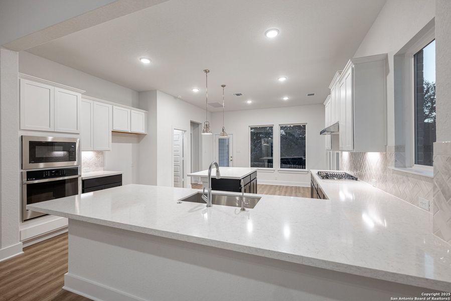 Furnished interior view inside a new home in Buffalo Crossing – New Phase Now Preselling, Cibolo (Image 12).