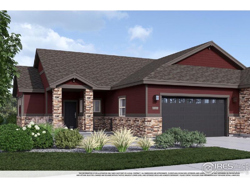 Front exterior of a new home in , Westminster, CO, highlighting curb appeal (Image 23).