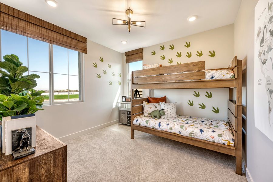 Furnished interior view inside a new home in Soleo, San Tan Valley (Image 16). Furnished interior view inside a new home in Soleo, San Tan Valley (Image 16).