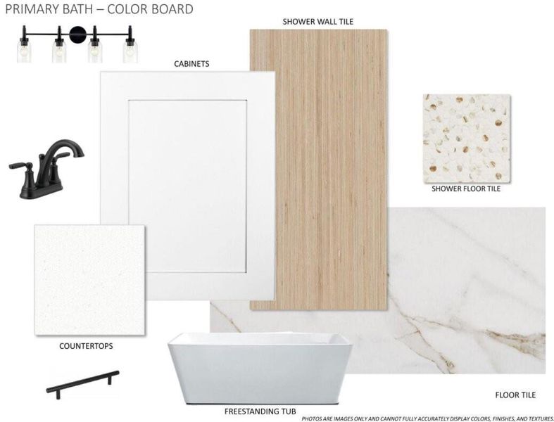 Sample of building materials used in homes in Elyson, Katy (Image 6).