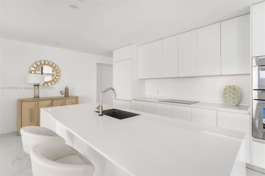 Furnished interior view inside a new home in Aria Reserve, Miami (Image 5).