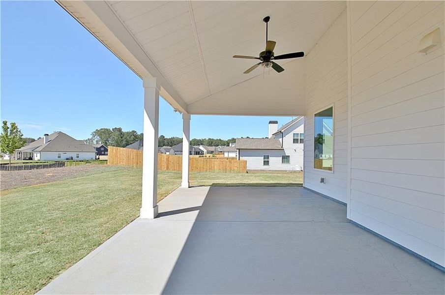 Exterior details and patio area of a home in , Senoia (Image 3).