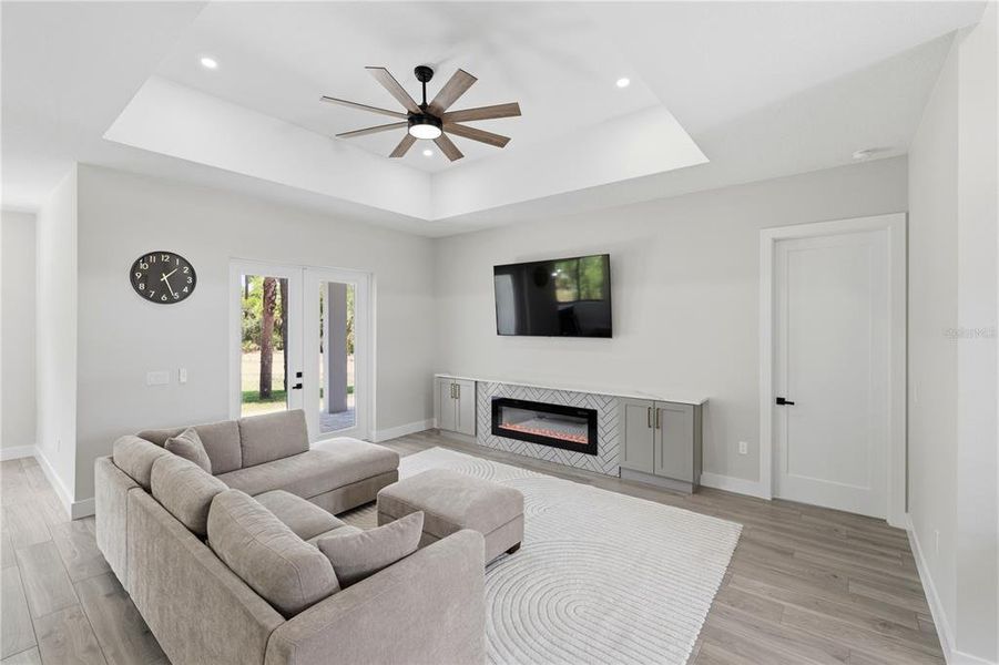 Furnished interior view inside a new home in , North Port (Image 40).