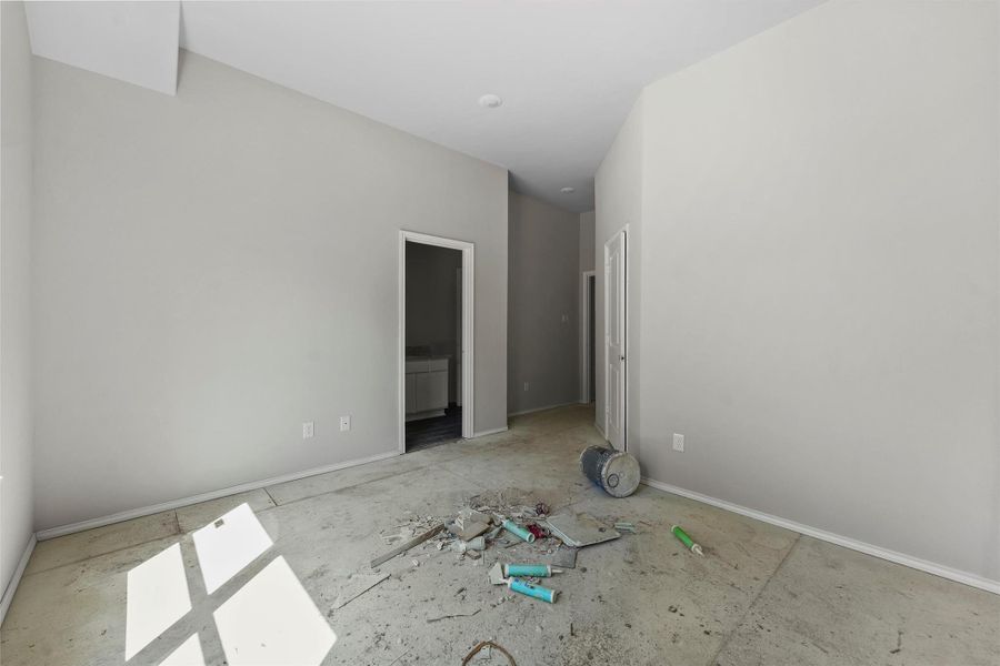 In-progress construction of a new home in , Montgomery, TX (Image 16).