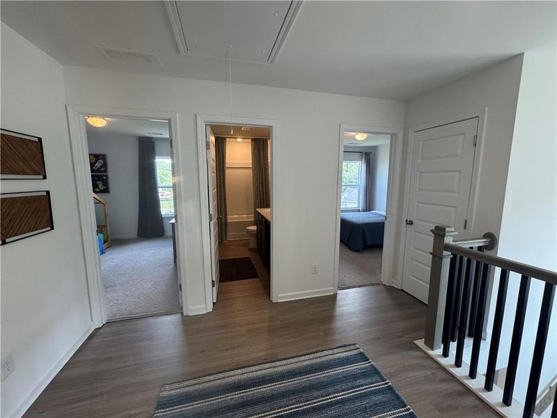 Spacious, unfurnished interior of a new home in The Reserve at Willow Oaks, Canton (Image 6).