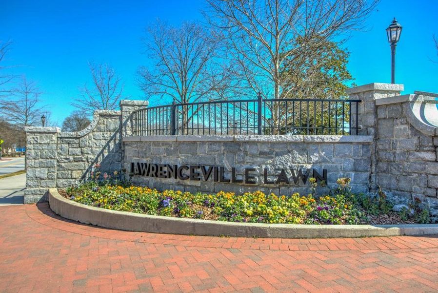 Front exterior of a new home in , Lawrenceville, GA, highlighting curb appeal (Image 32).