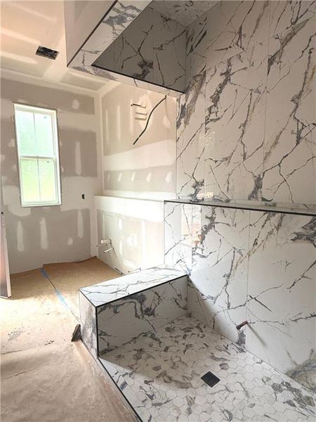 In-progress construction of a new home in , Flowery Branch, GA (Image 12).