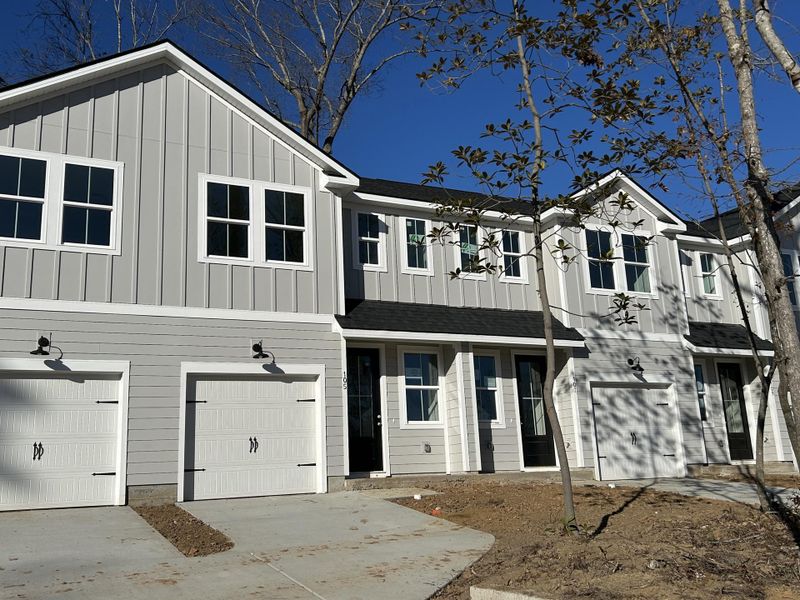 Front exterior of a new home in , Summerville, SC, highlighting curb appeal (Image 18). Front exterior of a new home in , Summerville, SC, highlighting curb appeal (Image 18).