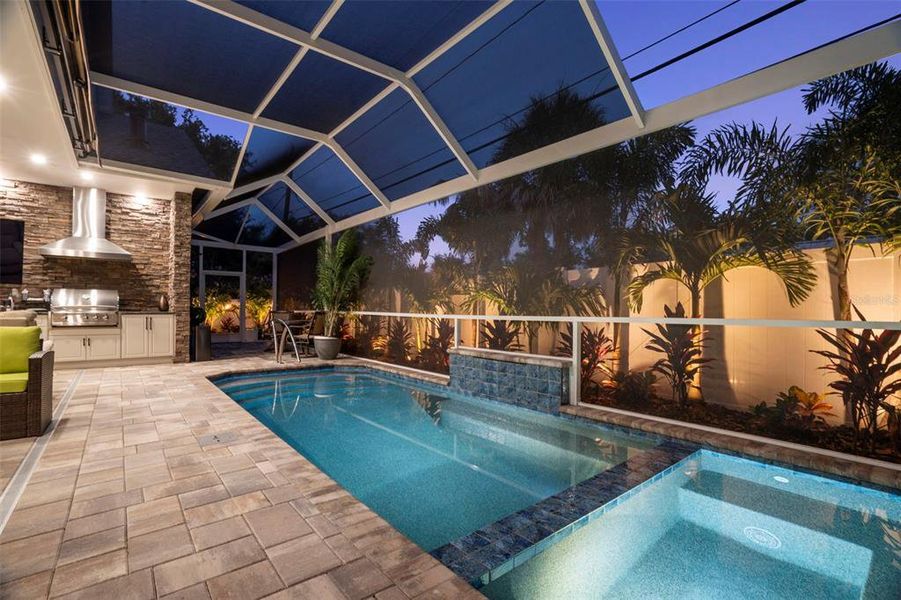 Exterior details and patio area of a home in , Safety Harbor (Image 53). Exterior details and patio area of a home in , Safety Harbor (Image 53).