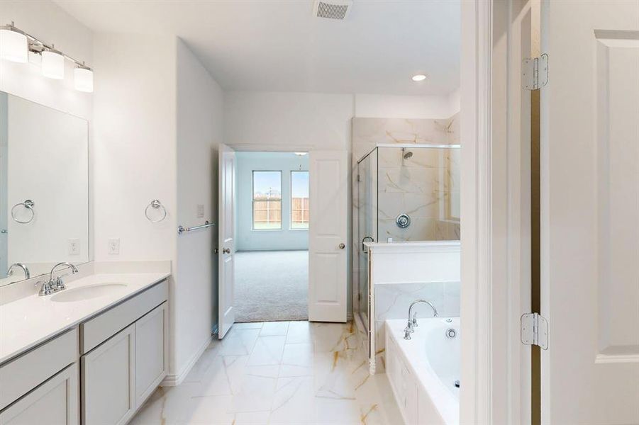 Furnished interior view inside a new home in , Celina (Image 4). Furnished interior view inside a new home in , Celina (Image 4).