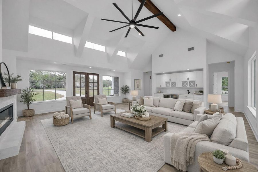 *Virtually staged* Living Area