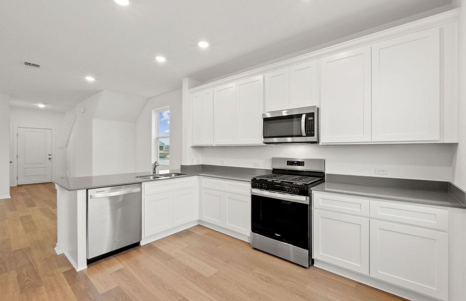 Furnished interior view inside a new home in Larson Crossing, Elgin (Image 5).