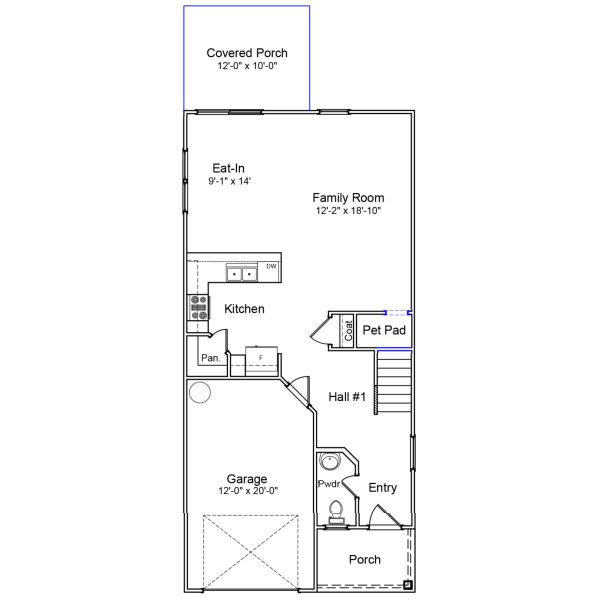 2D floor plan layout of this home in Ellington, Elgin, SC (Image 2). 2D floor plan layout of this home in Ellington, Elgin, SC (Image 2).