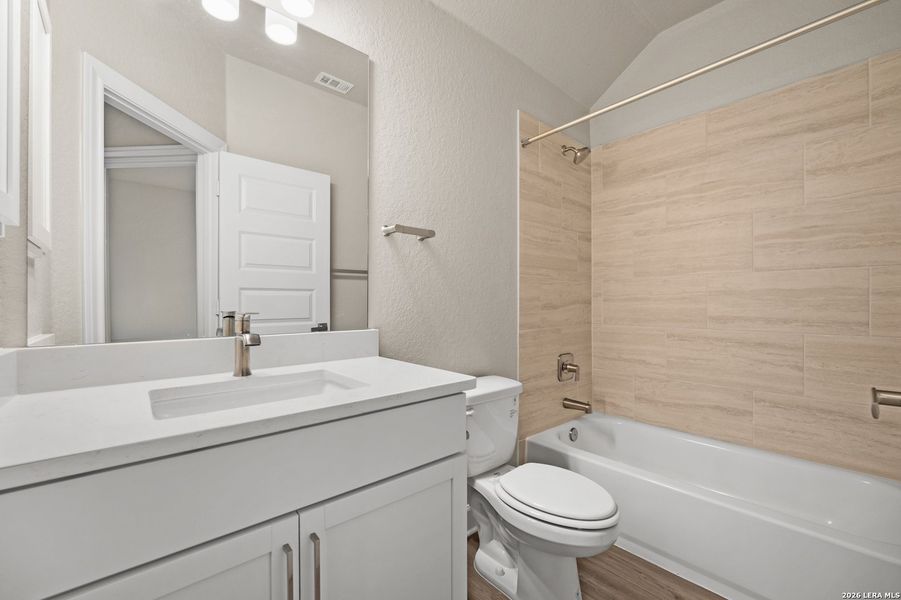 Furnished interior view inside a new home in Ventana, Bulverde (Image 11).