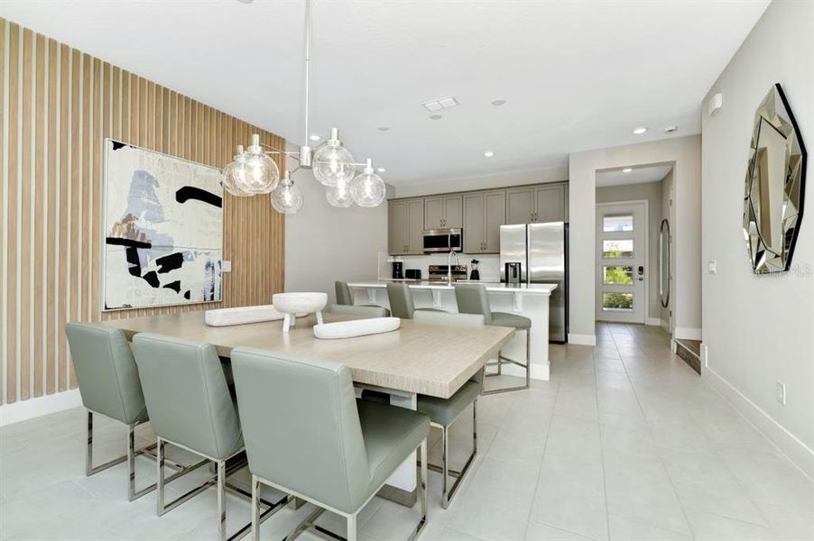 Furnished interior view inside a new home in , Kissimmee (Image 5).