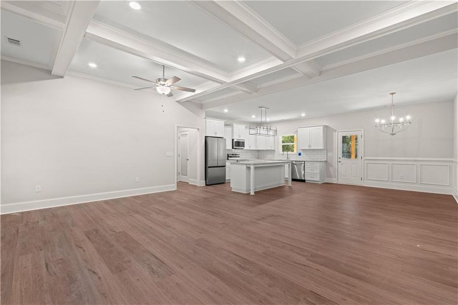 Spacious, unfurnished interior of a new home in , Bowdon (Image 25).