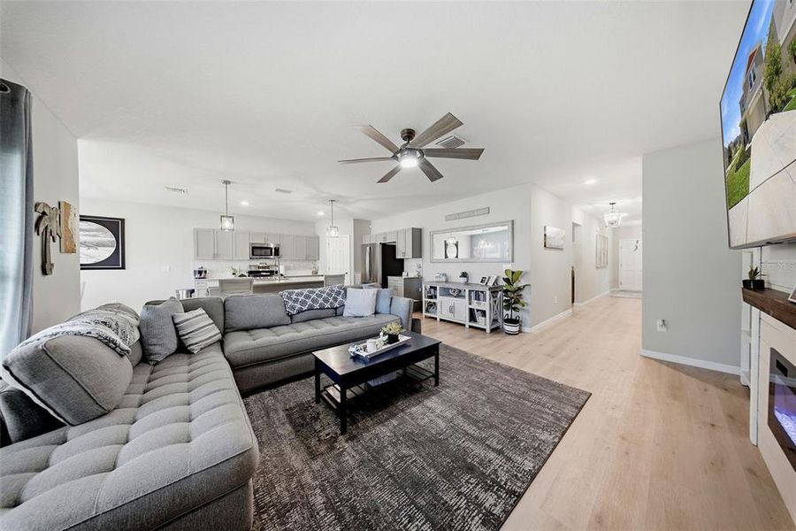 Furnished interior view inside a new home in New Home Communities Near Tampa, Ocala, and Orlando, Florida, Lithia (Image 9). Furnished interior view inside a new home in New Home Communities Near Tampa, Ocala, and Orlando, Florida, Lithia (Image 9).