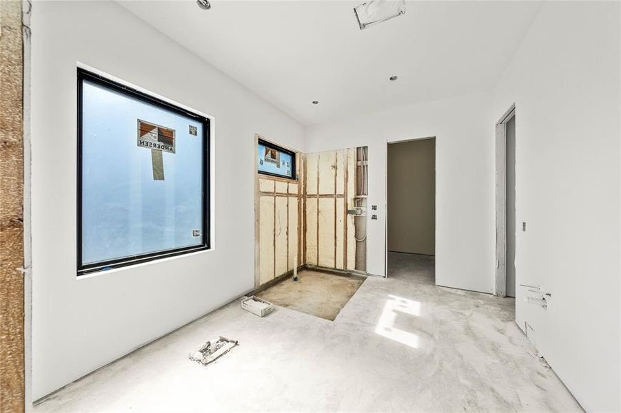 In-progress construction of a new home in , Woodway, TX (Image 16).