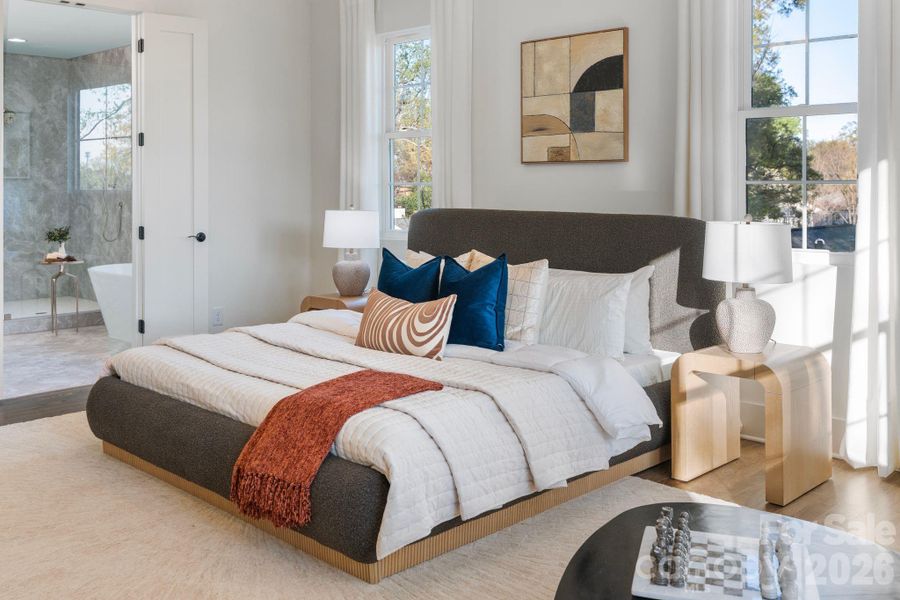 Furnished interior view inside a new home in , Charlotte (Image 41). Furnished interior view inside a new home in , Charlotte (Image 41).