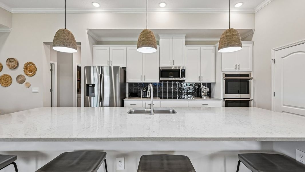 Furnished interior view inside a new home in Vero Lake Estates, Vero Beach (Image 28).