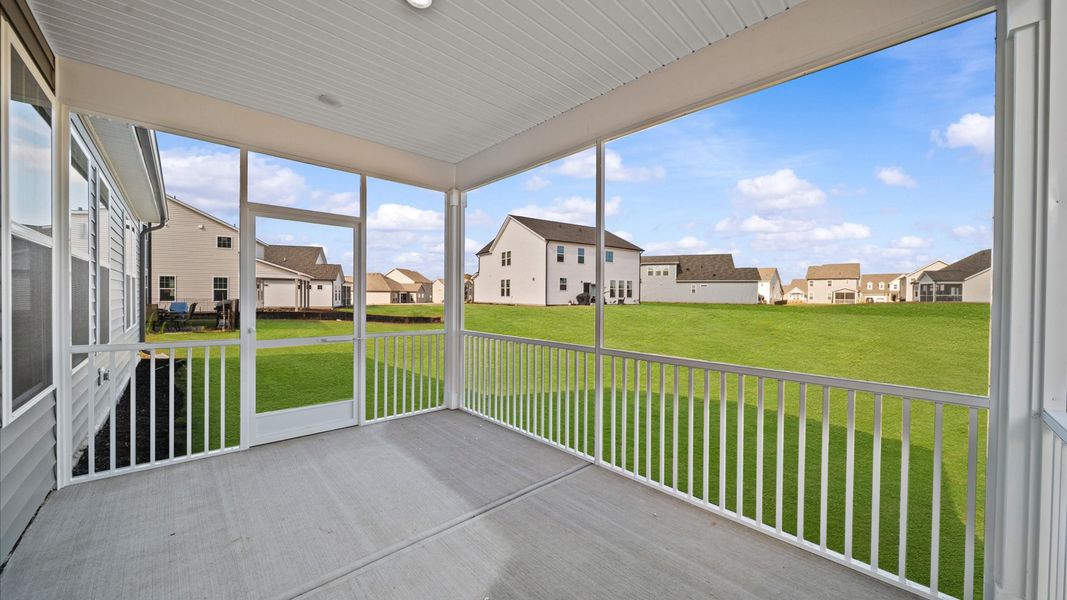 Representative furnished interior of a home built from the Greenwich by DRB Homes in Bellerose, Gibsonville (Image 42).