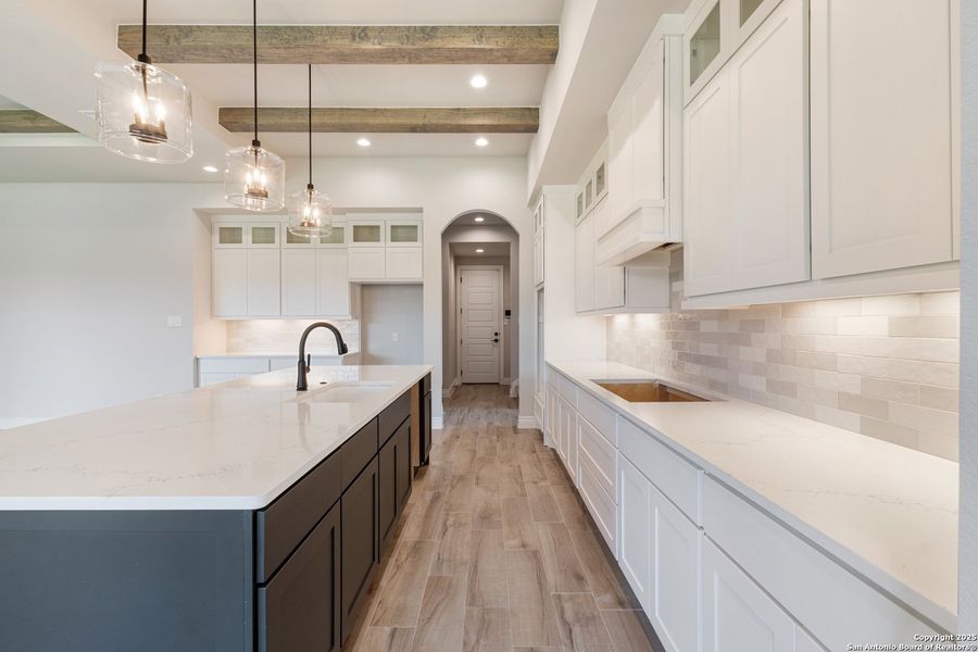 Furnished interior view inside a new home in , Castroville (Image 9).