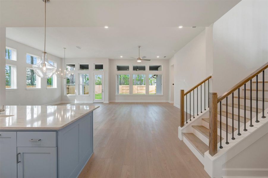 Spacious, unfurnished interior of a new home in ARTAVIA - Parkview Collection, Conroe (Image 13).