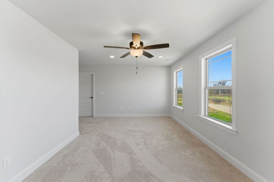 Spacious, unfurnished interior of a new home in Blacksmith, Stokesdale (Image 70).
