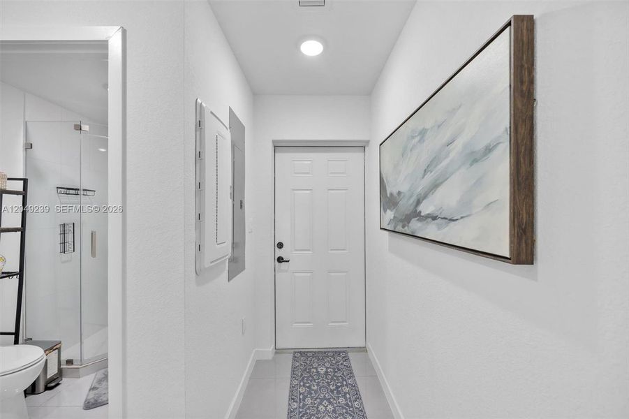 Furnished interior view inside a new home in , Homestead (Image 16). Furnished interior view inside a new home in , Homestead (Image 16).