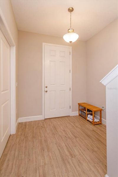 Mud Room off Garage