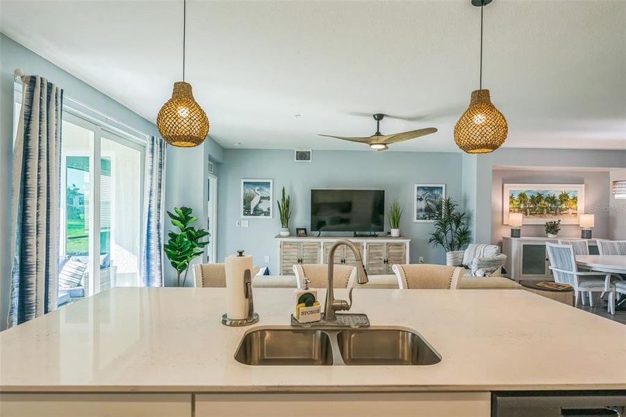 Furnished interior view inside a new home in , Venice (Image 13).