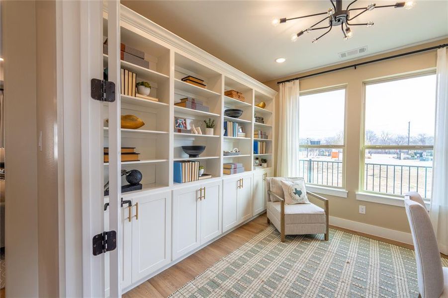 Furnished interior view inside a new home in , Prosper (Image 10).