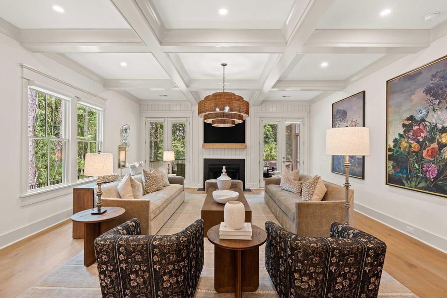 Furnished interior view inside a new home in , Johns Island (Image 42). Furnished interior view inside a new home in , Johns Island (Image 42).