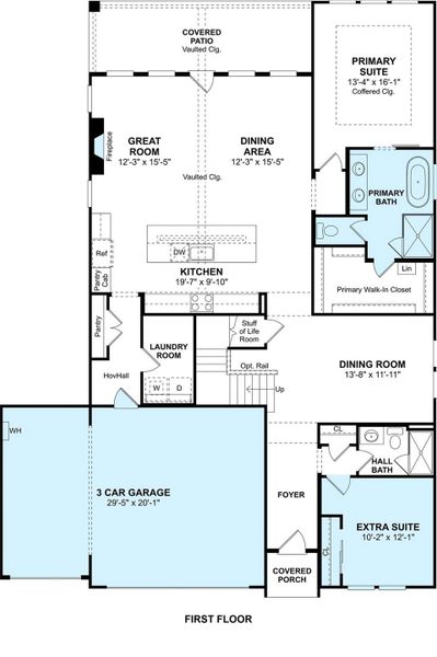 The Santa Fe floor plan by K. Hovnanian Homes. 1st Floor shown. *Prices, plans, dimensions, features, specifications, materials, and availability of homes or communities are subject to change without notice or obligation. The Santa Fe floor plan by K. Hovnanian Homes. 1st Floor shown. *Prices, plans, dimensions, features, specifications, materials, and availability of homes or communities are subject to change without notice or obligation.