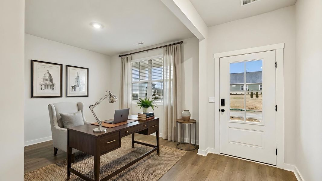 Representative furnished interior of a home built from the Embry by D.R. Horton in Harvest Point, Spring Hill (Image 10).