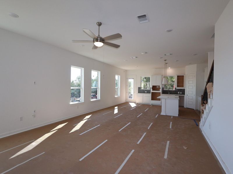 In-progress construction of a new home in Edgewood, Leander, TX (Image 19).