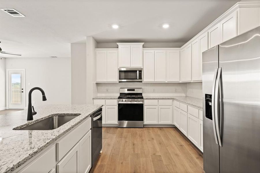 Furnished interior view inside a new home in Princeton Heights, Princeton (Image 2).