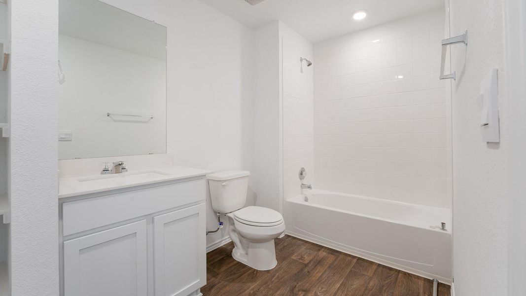 Furnished interior view inside a new home in Durango, Mustang Ridge (Image 8).