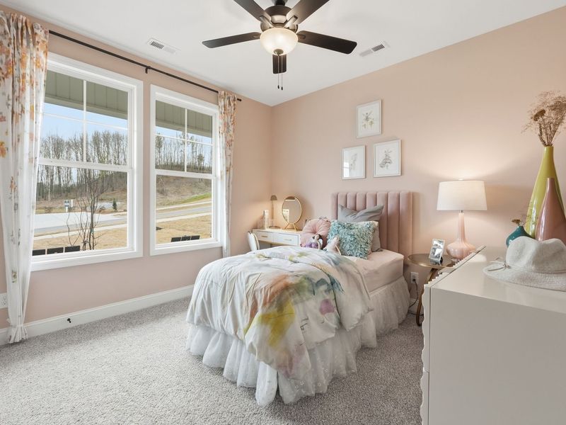 Representative furnished interior of a home built from the The Laurel J by Davidson Homes LLC in Bailey Park, Fayetteville (Image 9).