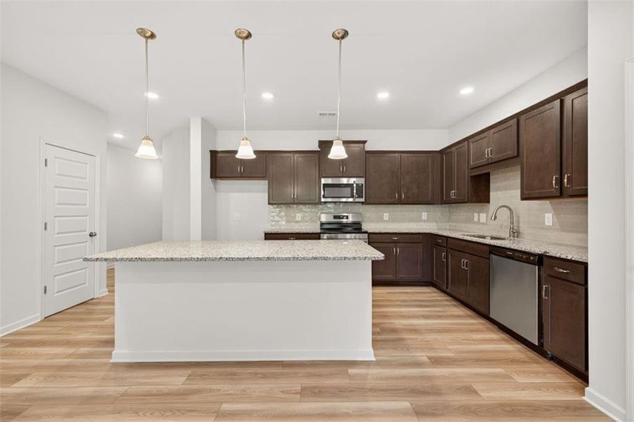 Furnished interior view inside a new home in Jameson Towns, Villa Rica (Image 10).