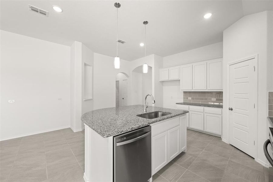 Furnished interior view inside a new home in Pirate Village, Granbury (Image 4). Furnished interior view inside a new home in Pirate Village, Granbury (Image 4).