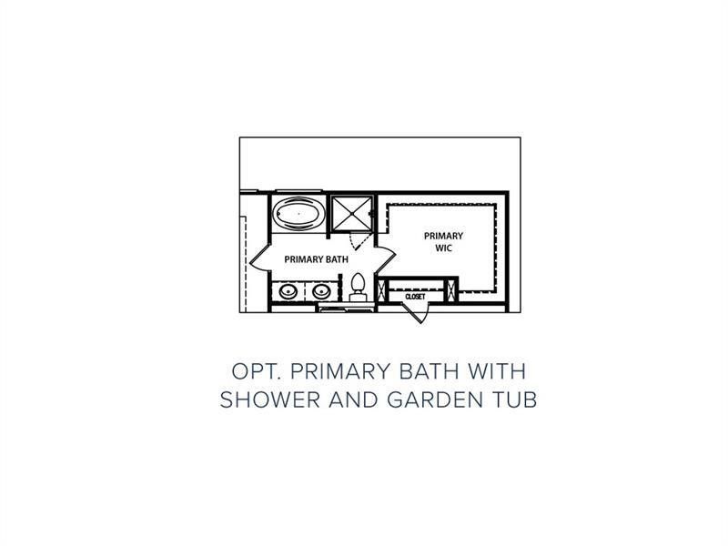 2D floor plan layout of this home in Sutton's Landing, Statham, GA (Image 2).